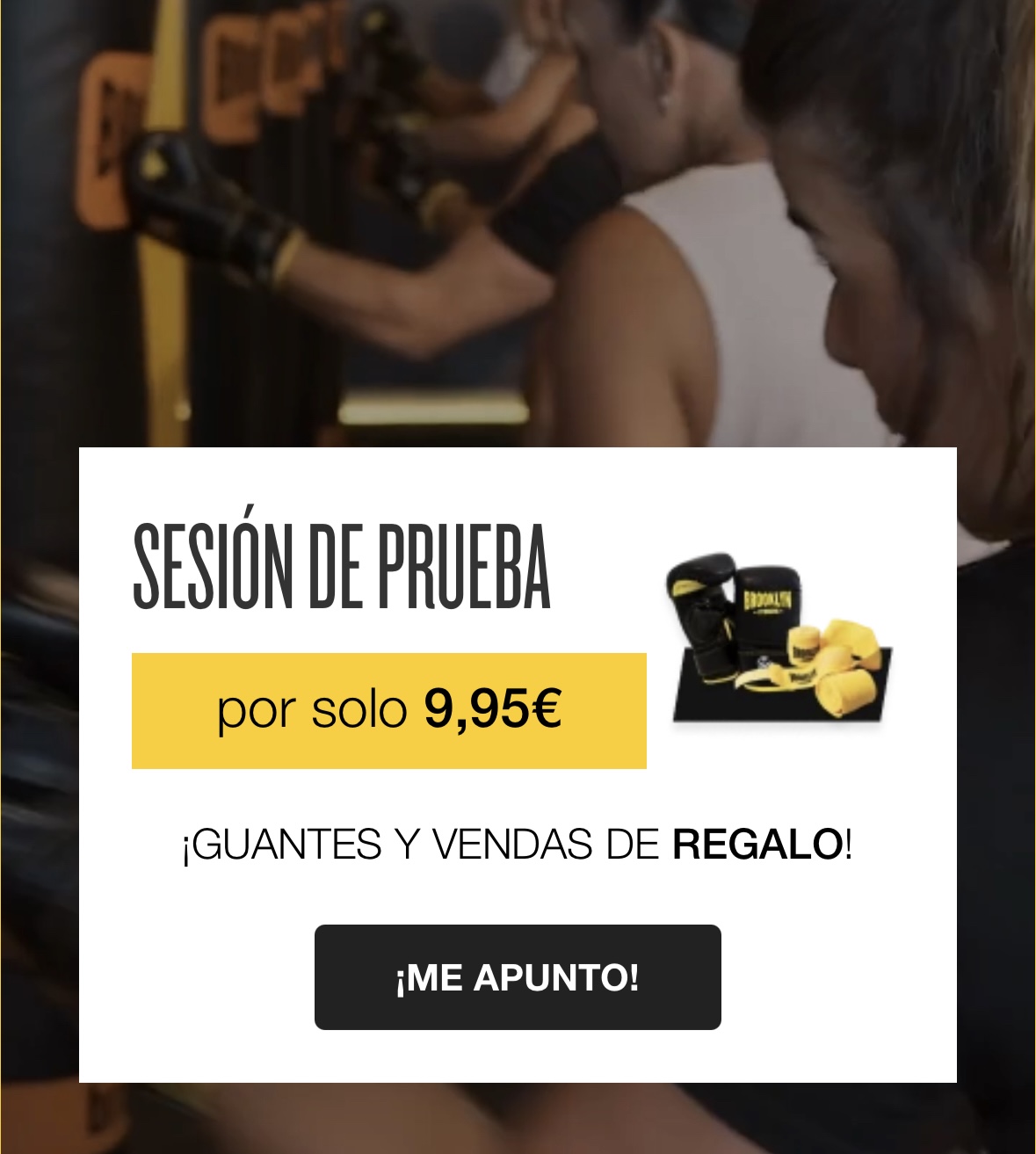 Imagen de Boxeo sin contacto. HIIT